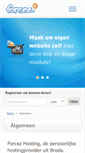 Mobile Screenshot of forcezhosting.nl